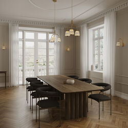 Asteea 3 Chandelier, Nuura