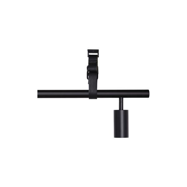Long John 5 Spot Pendant Black Leather, black, Rubn