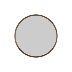 Silhouette Spiegel &Oslash; 100 cm, oiled walnut, Fredericia Furniture