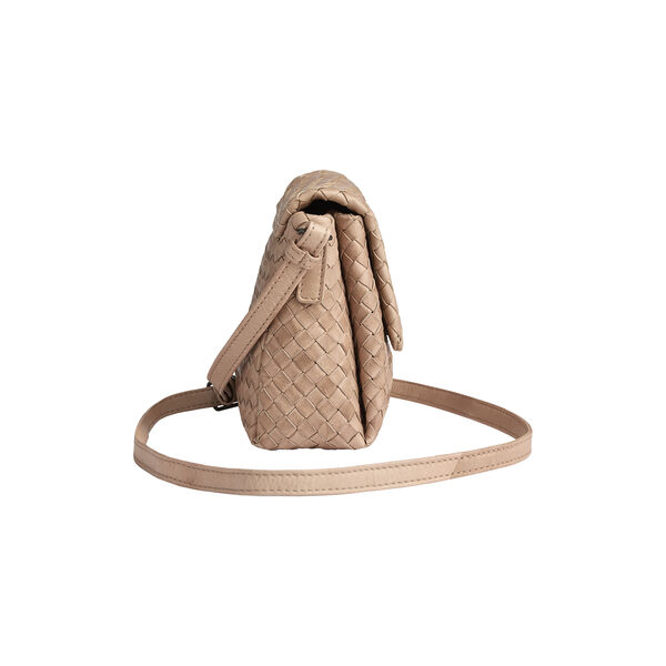 JulesMBG Umh&auml;ngetasche Weave, mocha mousse, Markberg