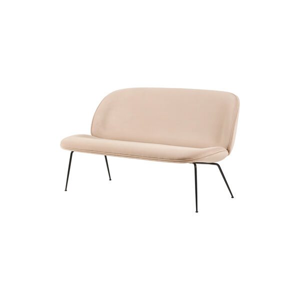 Beetle 2-Sitzer-Sofa, Sunday 034/schwarz matt, GUBI