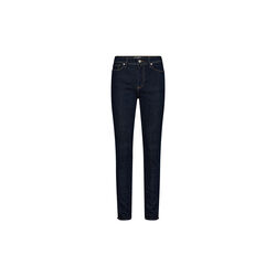PD-Poline Cropped Jeans Zip Wash Rinse Sunday, rinse denim, Pieszak