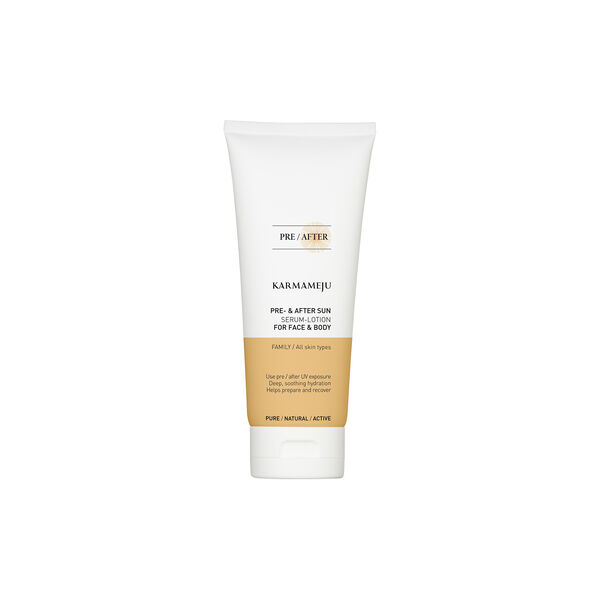 Pre- & After Sun Serum-Lotion, Karmameju