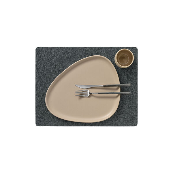 Hippo table mat Square L, anthracite, LIND DNA