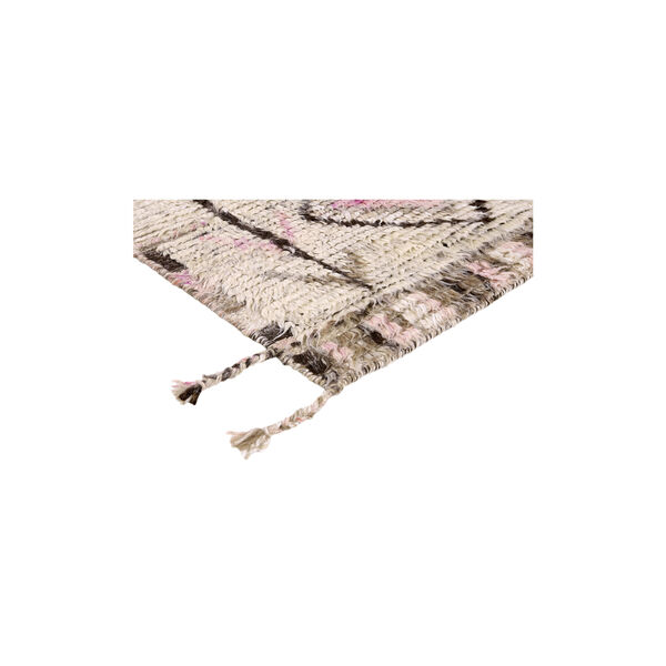 Tribe Rug, ivory pink, Rezas