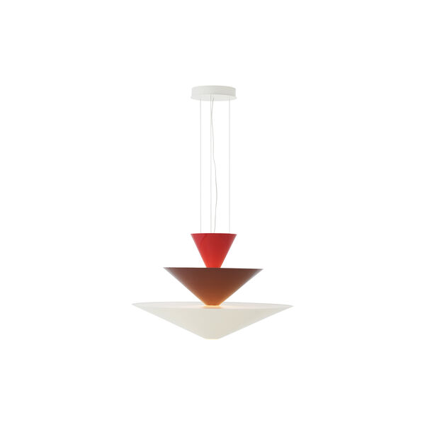 Gio LN15 Pendant, signal green/deep blue/ecru white, &Tradition