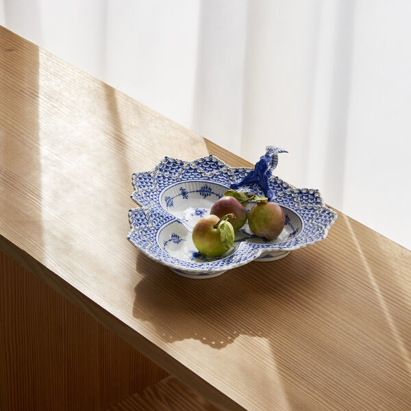 Musselmalet Vollspitze Assiette 25 cm, Royal Copenhagen