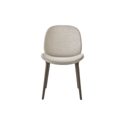 VIPP462 Lodge-Stuhl, beige/dunkle Eiche, Vipp