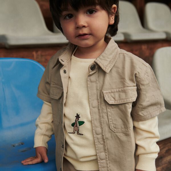 Twill Safari Shirt SS, Copenhagen Colors Organics