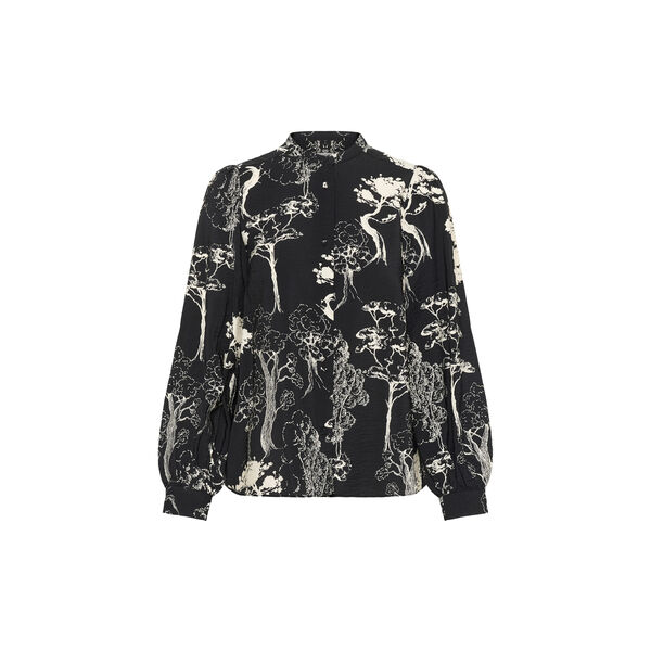 MakennaIW Shirt, black tree garden, InWear