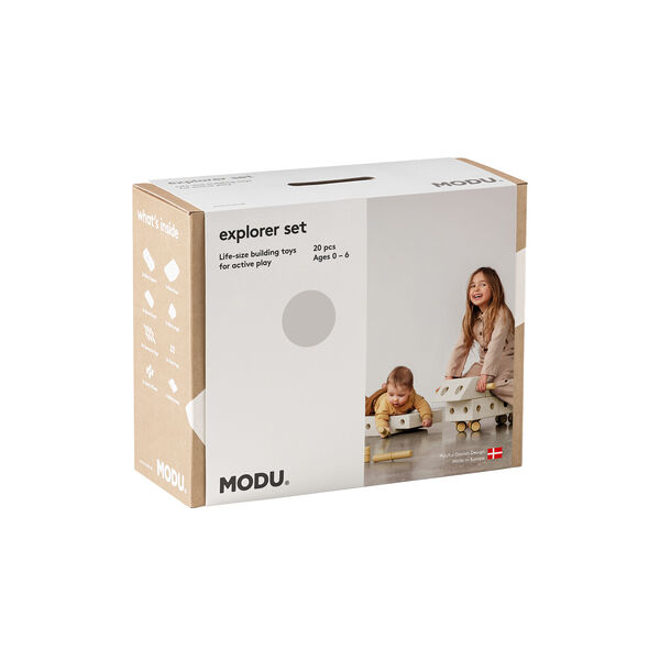 Explorer Set, sand grey/honey yellow, MODU