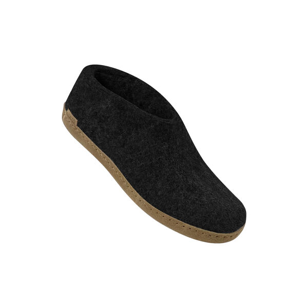 Filzschuh, koksgrau, Glerups