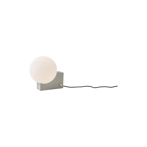 Journey SHY1 Table and Wall Lamp, silk grey, &Tradition