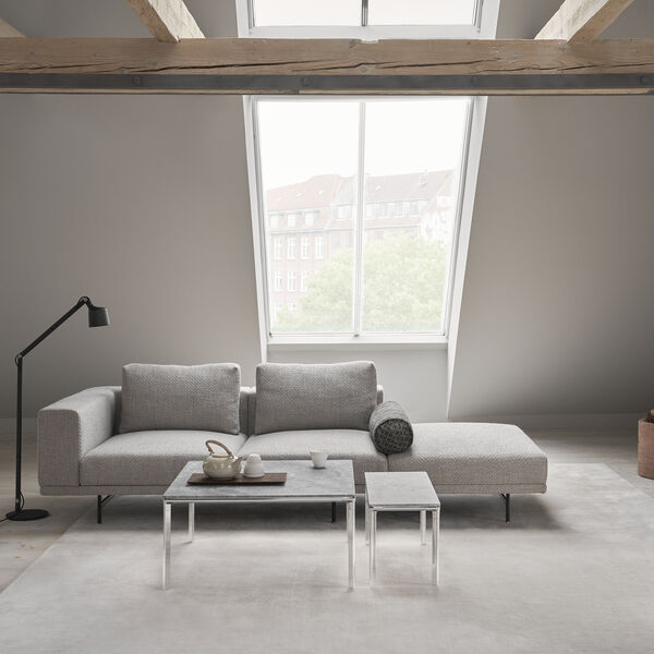 VIPP426 Quadratischer Couchtisch, himmelgrau, Vipp