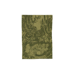 Moomin tea towel Mysterious Forest, green, Moomin Arabia