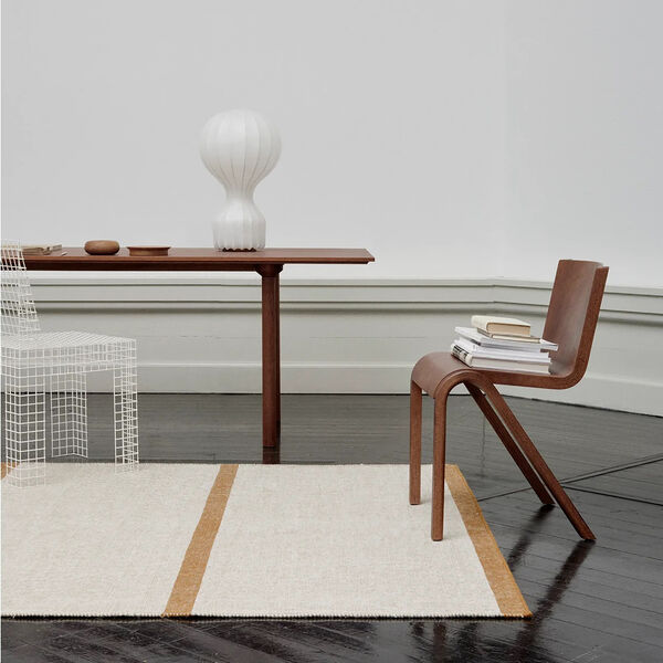 Rapallo Rug, mustard, Linie Design