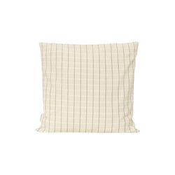 Sienna Cushion, winter white check, Studio Feder