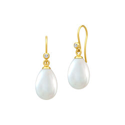 Afrodite Ohrringe, gold, Julie Sandlau