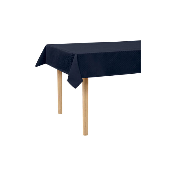 SNOWFLAKES Tablecloth, dark blue, Georg Jensen Damask