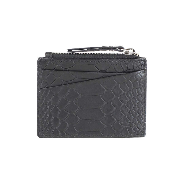 Frey Zip Card Holder, Snake, schwarz, Markberg