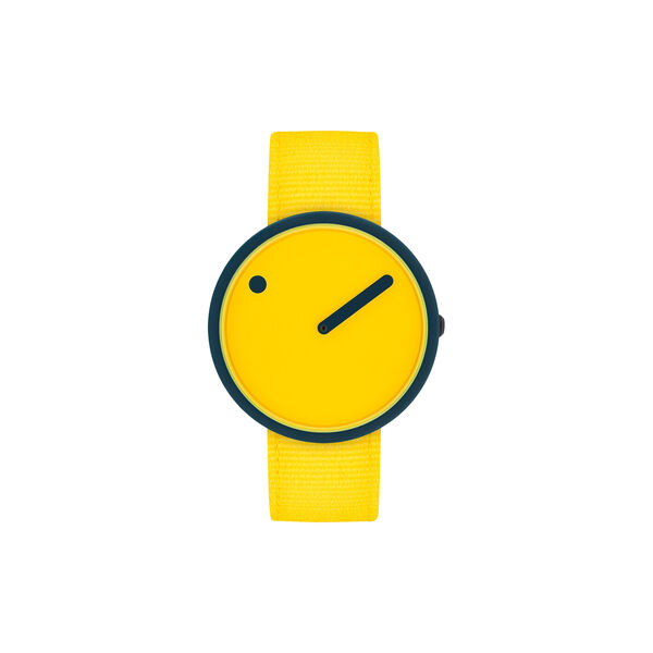 Picto Wrist Watch, electric yellow/electric yellow, PICTO