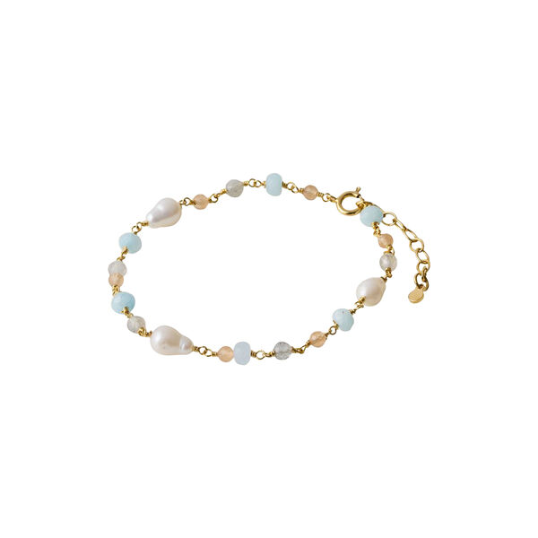 Mellow&nbsp;Blue&nbsp;Bracelet, gold plated, Pernille Corydon Jewellery
