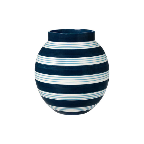 Omaggio Nuovo Vase, dunkelblau, K&auml;hler
