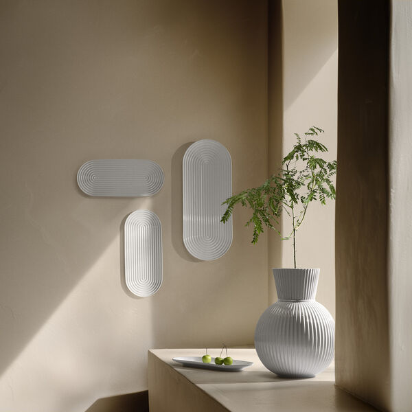 Lyngby Tura Oval Servierplatte Small, Lyngby Porcel&aelig;n