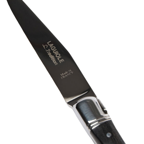 Laguiole Tradition Steakmesser, ebony, Laguiole Tradition