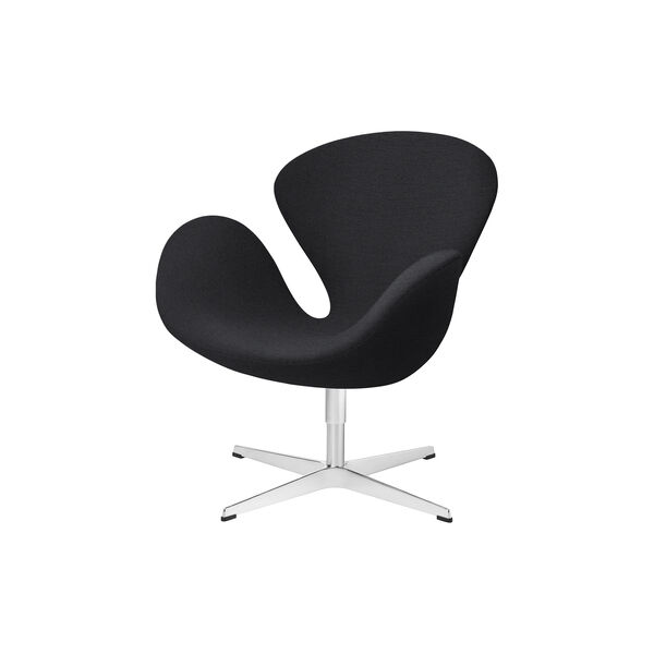 Swan&trade; Loungestuhl, dark grey, Fritz Hansen