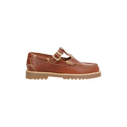 RUDDER T T-strap shoes, brandy, phenumb copenhagen