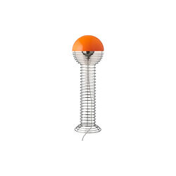 Wire Stehleuchte, orange, Verpan
