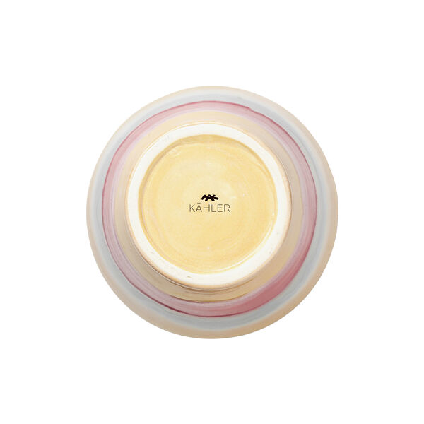 Poppery-Vase mit Apfel, pink/mint/gelb, K&auml;hler