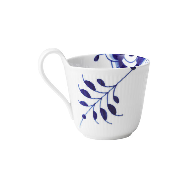 Mega Blau Gerippt Tasse mit hohem Henkel Mega Blau Gerippt Tasse mit hohem Henkel, Royal Copenhagen