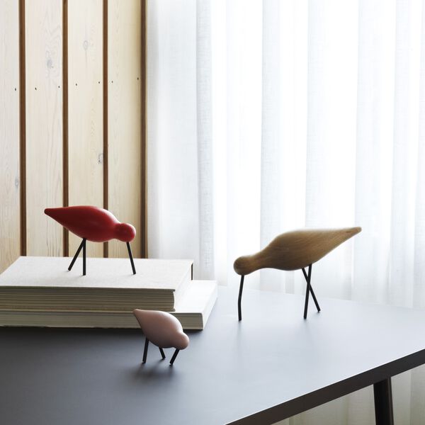 Shorebird, red, Normann Copenhagen