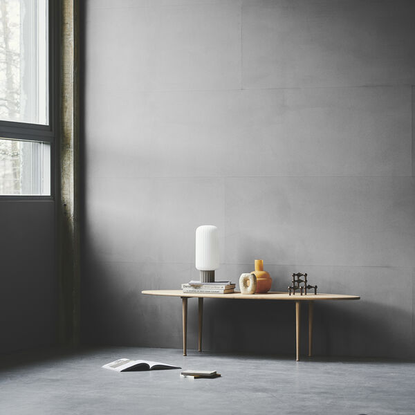 Surf-Tisch, wei&szlig; ge&ouml;ltes eichenholz, Aakjaer Furniture