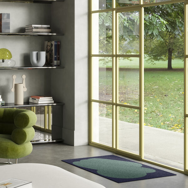 Heymat X Sight Unseen Doormat, emerald, Heymat