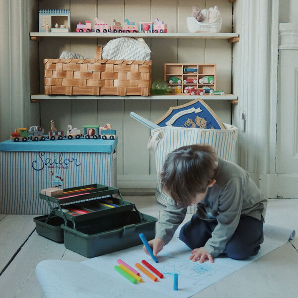 Storage Basket Large, sailor, Konges Sl&oslash;jd