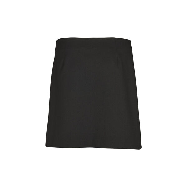 Marjo Wrap Skirt, black, Basic Apparel