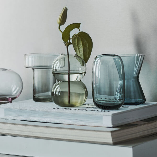 Mittsommer Vogelwicke Mini-Vase 9 cm, gr&uuml;n, Orrefors