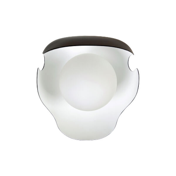 PS38 Wandleuchte, schwarz/messing, ATBO