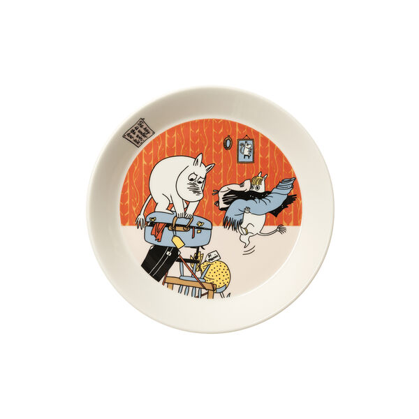 Holiday Rush Plate &Oslash; 19 cm, Moomin Arabia