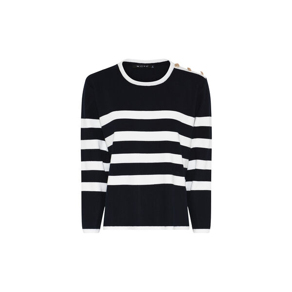 Milano Knit, navy/off white Milano Knit, navy/off white, Micha