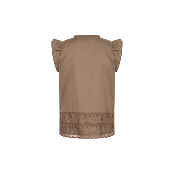 LR-ROSY 2 Blouse, fossil, Levet&eacute; Room