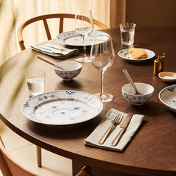 Musselmalet Gerippt Schale 30 cl, 2 Stück, Royal Copenhagen