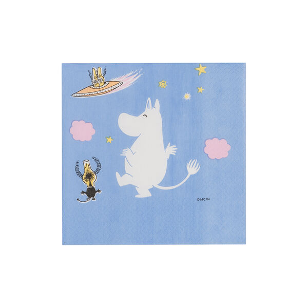 Moomin paper napkins Space Adventure, Moomin Arabia