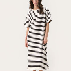 TiraPW Dress, black stripe, Part Two