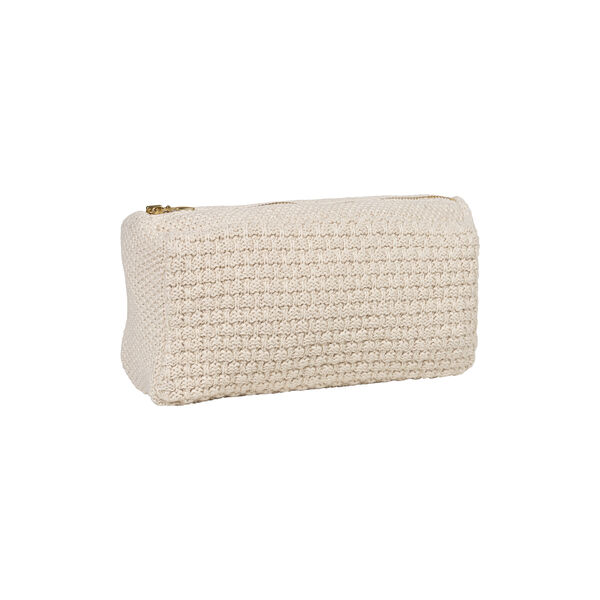 Knitted Clutch Petra, beige melange Knitted Clutch Petra, beige melange, By LOHN