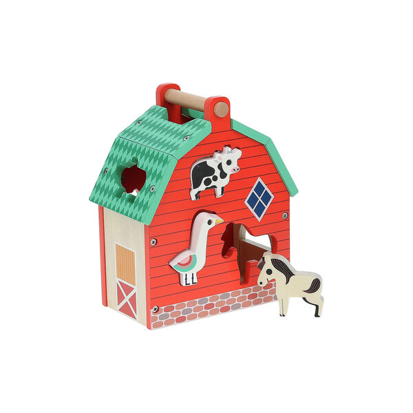 Bauernhof-Steckkasten, Vilac