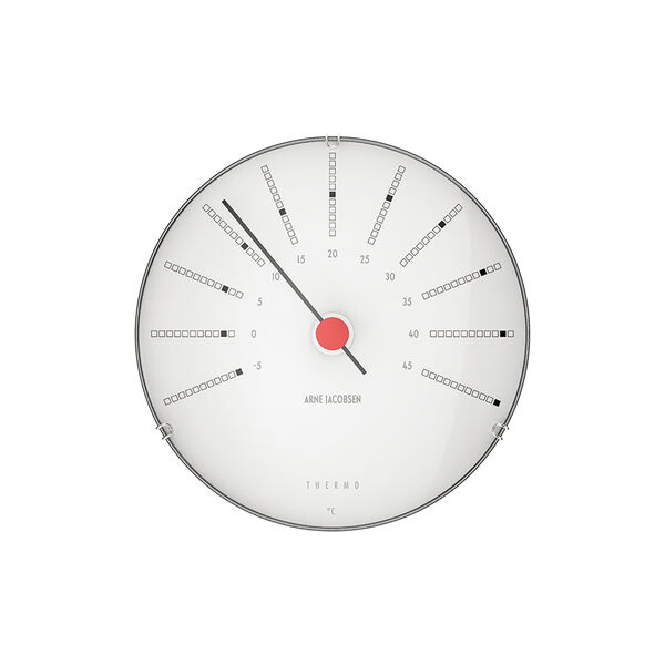 Bankers Wand-Thermometer, Arne Jacobsen Clocks